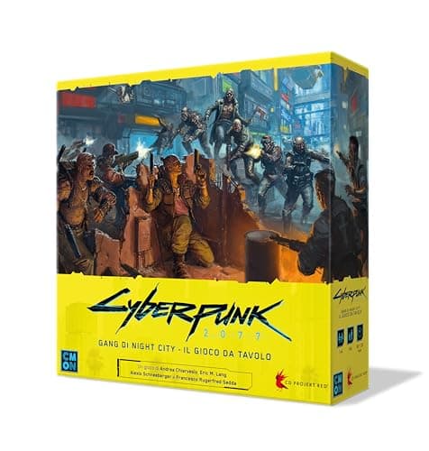Image of Asmodee - Cyberpunk 2077: Night City Gang, Board Game, 14+ Years, 1-4 Players, 90-120 min, Italian Edition
