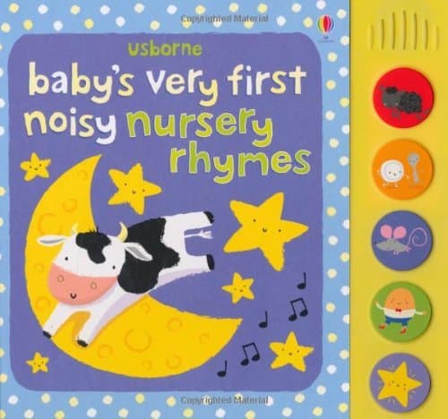 Image of Baby's Very First Noisy Nursery Rhymes (Baby's Very First Sound Books) by Fiona Watt (September 1, 2012) Board book