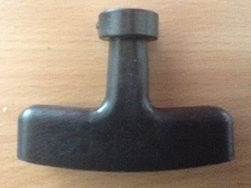 Image of Plastic petrol engine starter pull cord handle T handle