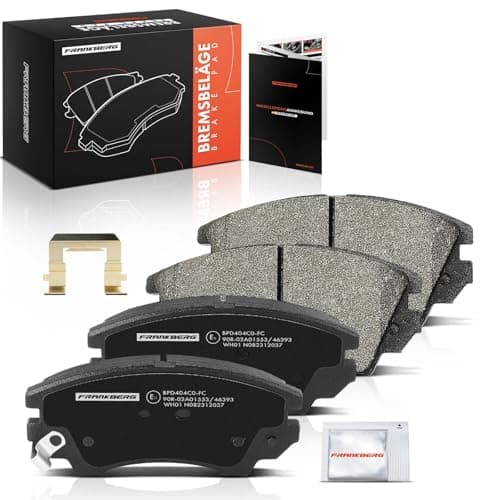 Image of Frankberg Brake Pad Set incl. 4x Pads Front Compatible with Insignia A Sports Tourer G09 Astra J Caravan P10 Zafira Tourer C P12 Replace# 13237751,22959104