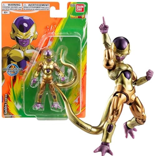 Image of Dragon Ball Evolve Golden Frieza Action Figure - 12.5cm Dragon Ball Super Anime Toy - Bandai Collectible Action Figure - Anime Gifts for Fans