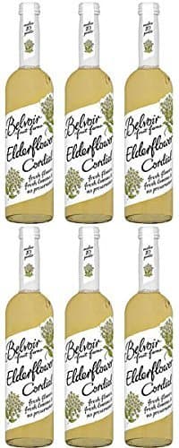 Image of (6 PACK) - Belvoir - Elderflower Cordial | 500ml | 6 PACK BUNDLE