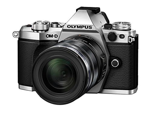 Image of Olympus OM-D E-M5 Mark II Camera - Silver/Black (16.1 MP, M.Zuiko 12-50 mm Lens)