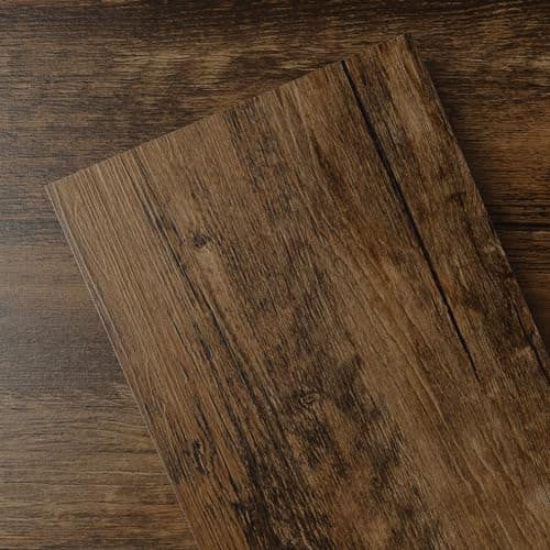 Image of GreenFullHouse Flooring Tiles Self Adhesive, Waterproof Self Adhesive Floor Tiles, Vinyl Flooring for Living Room Office Hallway, Set of 37 Pieces, 6 x 35 inches, Honduras Rosewood