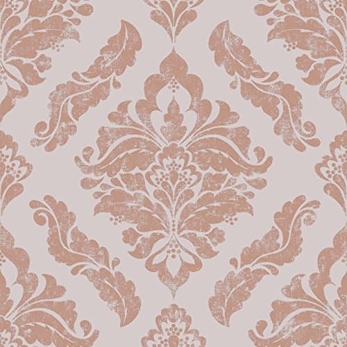 Image of Boutique Rose Gold Damaris Wallpaper