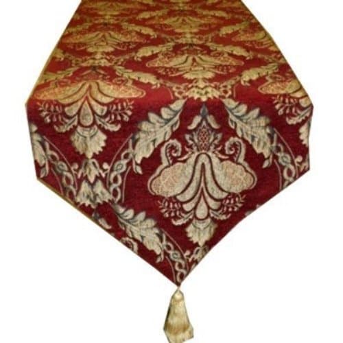 Image of Paoletti Shiraz Runner, Burgundy, 33 x 230 Cm