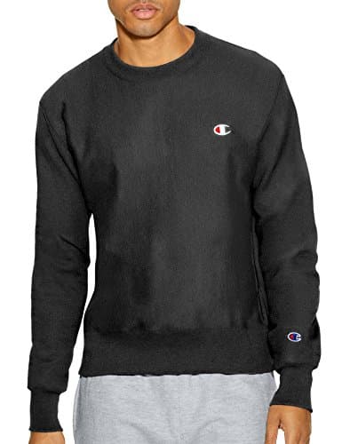Image of Champion Men's reverse Sweatshirt, Black, L UK
