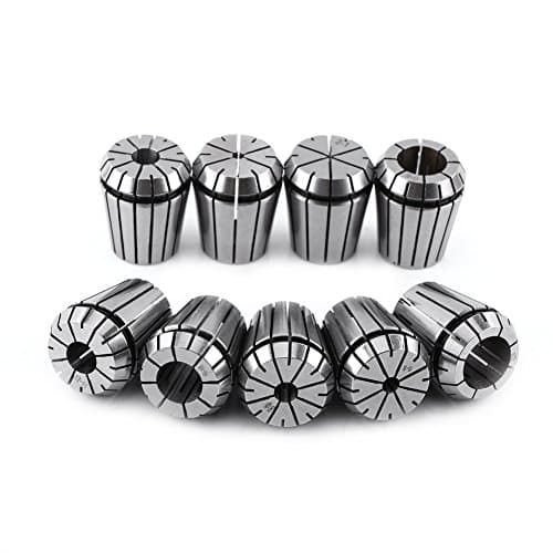 Image of Collet Set ER32 Collet Chuck Tool Holder 2/4/6/8/10/12/16/18/20mm Spring Collet for CNC Engraving Machine and Milling Lathe Tool
