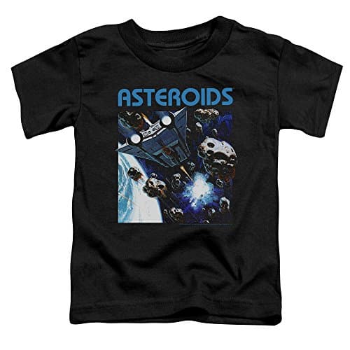 Image of Atari Toddlers 2600 Asteroids T-Shirt, 4T, Black
