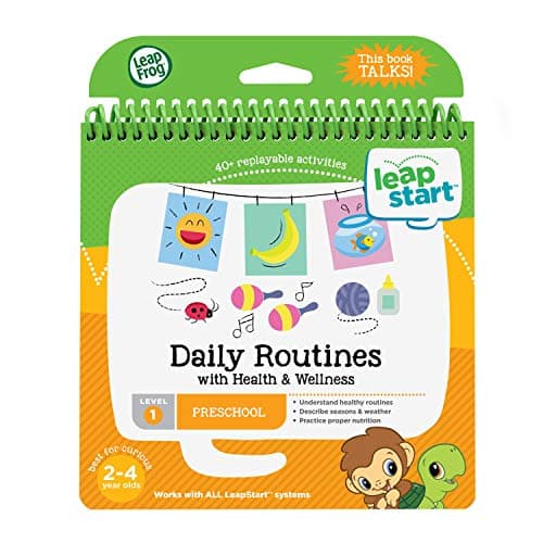 Image of LeapFrog 80-21506E LeapStart Nursery Health and Wellness, Daily Routines Activity Book
