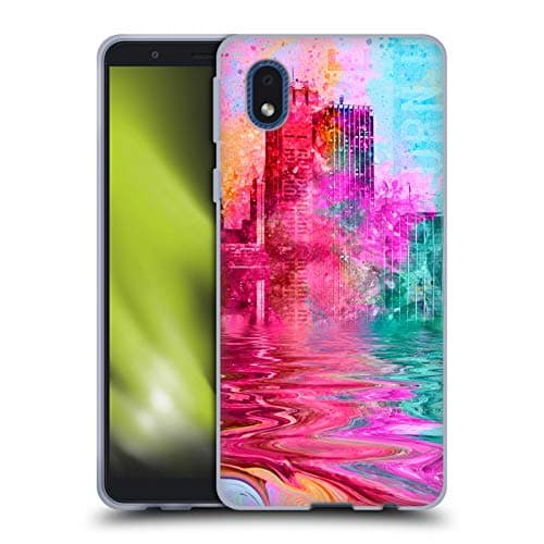 Image of Head Case Designs Officially Licensed LebensArt City Assorted Designs Gel Case [Military Grade Protection] Compatible With Samsung Galaxy A01 Core (2020)