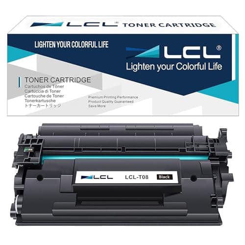 Image of LCL T08 Toner Cartridge Replacement for Canon T08 C-EXV08 3010C006 Replacement for Canon 1238 1238i 1238IF 1238P 1238PR (1 Black)