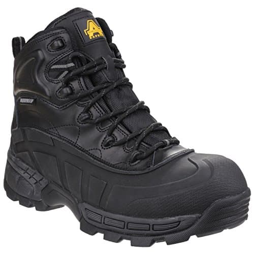 Image of Amblers FS430 Orca – Men’s High Ankle Safety Boots Black Size: 10 UK