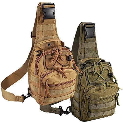 Image of Novemkada Tactical Shoulder Bag,1000D Outdoor Military Sling Daypack Backpack