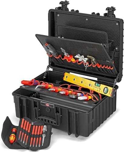 Image of KNIPEX Tool Case "Robust34" Electric 26 Parts 419 mm, 00 21 36