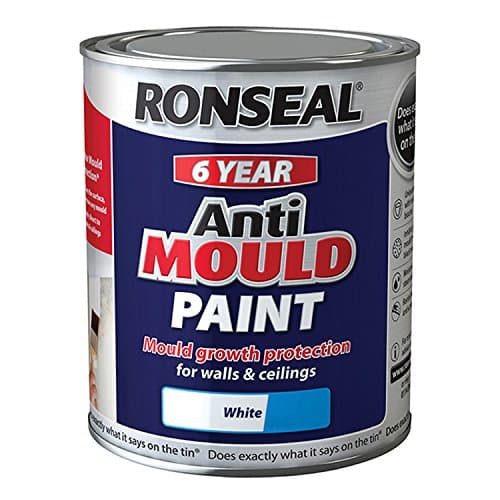Image of Ronseal Anti Mould Paints - White Matt 750ml