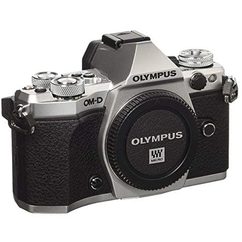 Image of Olympus OM-D E-M5 Mark II Micro Four Thirds System Camera, 16.1 Megapixels, 5-axis Image Stabilizer, Electronic Viewfinder, Silver