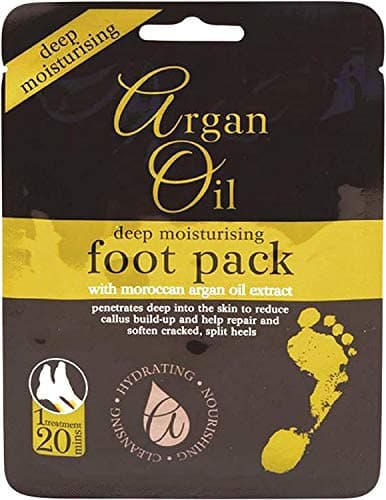 Image of Multi Pack Deep Moisturising Foot Pack with Morrocan Argan Oil Extract - 3 Packs.