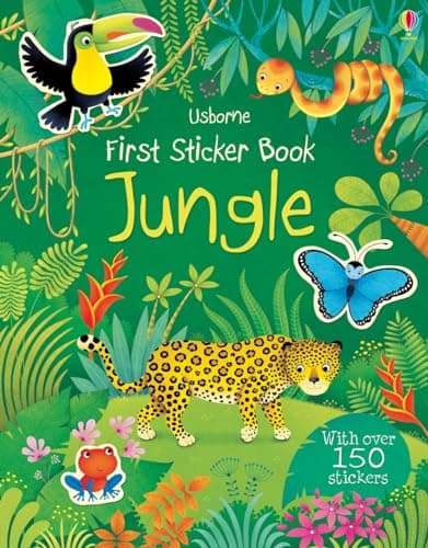 Image of First Sticker Book Jungle (First Sticker Books)