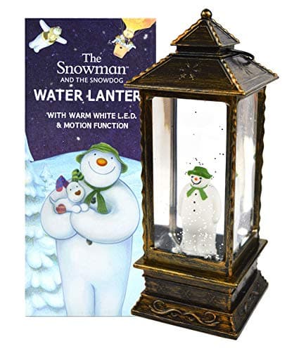 Image of YöL The Snowman LED Water Lantern Snow Globe Christmas Decoration Battery Operated