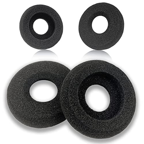 Image of Ear Cushions for Plantronics Headset Earpads Replacement Foam Ear Pad Designed for Plantronics HW251N HW261N HW510 HW520 Blackwire C320 3210 3220 3320 Jabra PRO 920 Biz 2300 GN2000 Headphones (4 Pack)