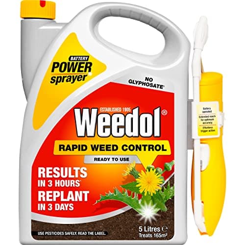 Image of Weedol Rapid Weedkiller with Power Sprayer, Ready To Use, 5L