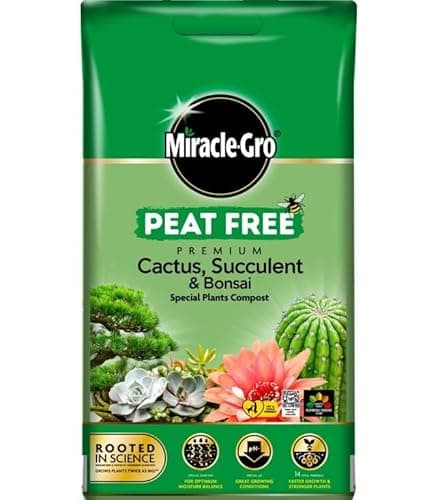 Image of Miracle-Gro Peat Free Cactus/Bonsai Compost - 10L