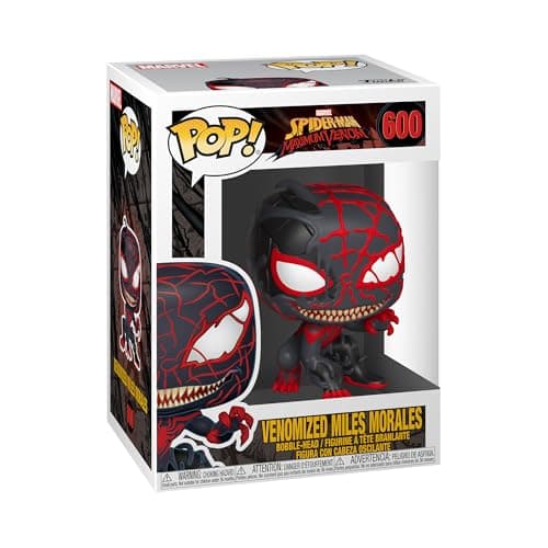 Image of Funko POP! Marvel: Max Venom-Miles Morales - Collectable Vinyl Figure - Gift Idea - Official Merchandise - Toys for Kids & Adults - Comic Books Fans - Model Figure for Collectors and Display
