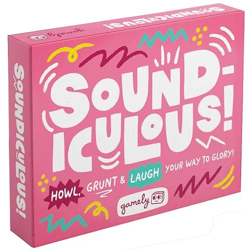Image of Soundiculous | The pocketsize partygame of hilarious sounds | The family-friendly card game that gets kids, adults and the whole family laughing