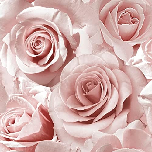 Image of Muriva Madison Glitter Vinyl Wallpaper Raspberry 139521 Full Roll