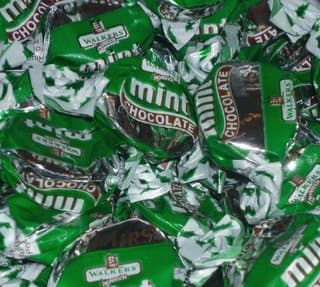Image of Walkers Nonsuch Mint Chocolate Eclairs ( 2.5kg Bag)