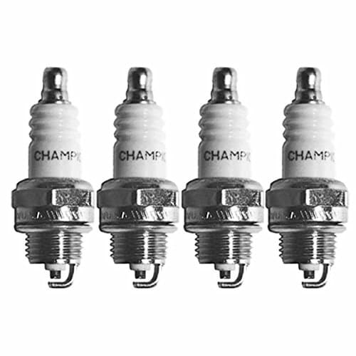 Image of Champion RCJ4 (893) Copper Plus Small Engine Spark Plug (4 Pack) Replaces Homelite 870170001