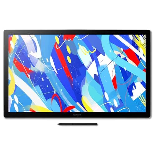 Image of Wacom Cintiq 24 Touch (2025 edition) drawing tablet – Multi-touch 2.5K pen display with Pro Pen 3, anti-glare etched glass, and ergonomic adjustable stand