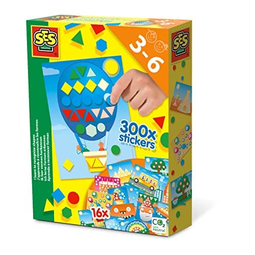 Image of SES Creative 14839 I Learn to Recognize Shapes, Multicoloured