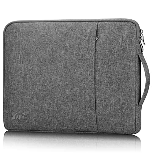 Image of AIPIE Laptop Case 11.6 12.9 Inch Chromebook Sleeve with Carrying Handle, Bump Absorb Briefcase, Durable Work Bag PC Cover for Acer, Asus, Dell, HP, Lenovo Women Man Business Trip
