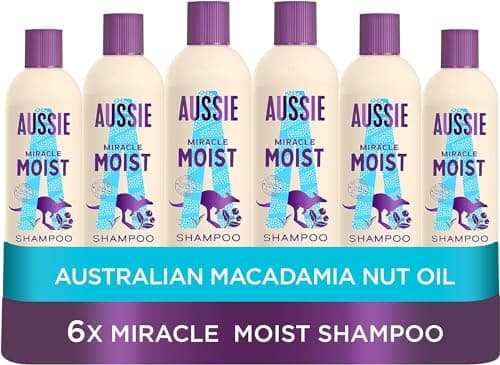 Image of Aussie Miracle Moist Shampoo 300 ml - Pack of 6