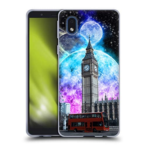 Image of Head Case Designs London Space Surreal Landscapes Gel Case [Military Grade Protection] Compatible With Samsung Galaxy A01 Core (2020)