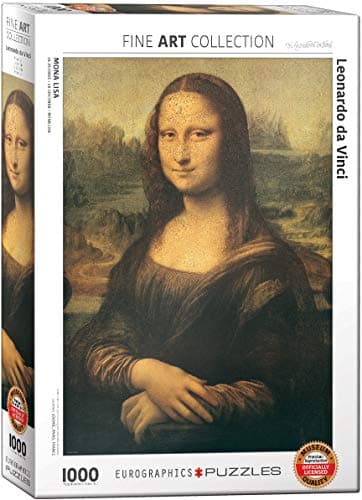 Image of Eurographics 6000-1203 Mona Lisa by Leonardo da Vinci Puzzle, Various, 48 x 68 cm
