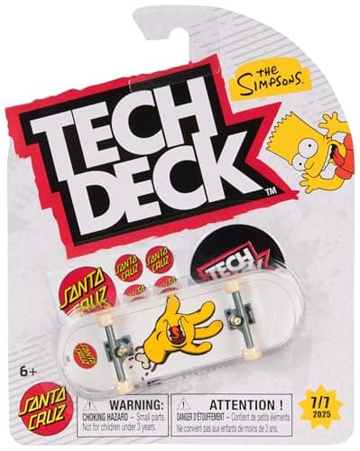 Image of Tech Deck, Finger Board Collectible and Customisable Mini Skateboards, Kids Toys for Ages 6 and up (Styles May Vary)