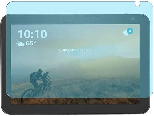 Image of For 2PSC Amazon Echo Show 8 (1st Gen, 2019) Screen Protector Full Coverage Tempered Glass (Amazon Echo Show 8,2PSC)