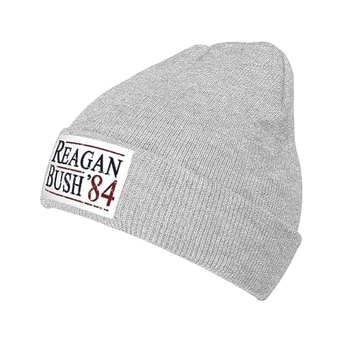 Image of Knit Beanie Hat Reagan 84 Stretchy Knitted Cap Stylish Thermal Cap for Men Hiking Guys