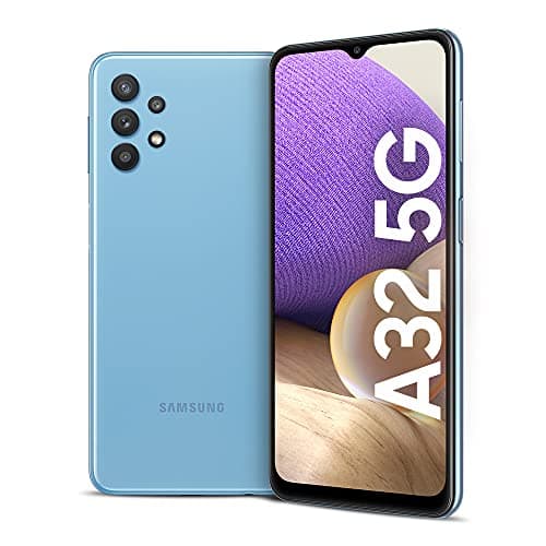 Image of Samsung Galaxy A32 5G Dual SIM 128GB 6GB RAM SM-A326B/DS Blue (Renewed)