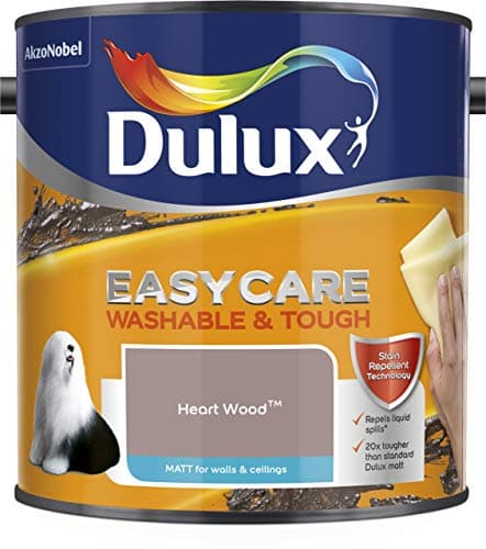 Image of Dulux Easycare Washable & Tough Matt Emulsion Paint - Orchid White - 5L