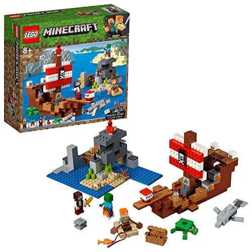 Image of LEGO 21152 Minecraft The Pirate Ship Adventure