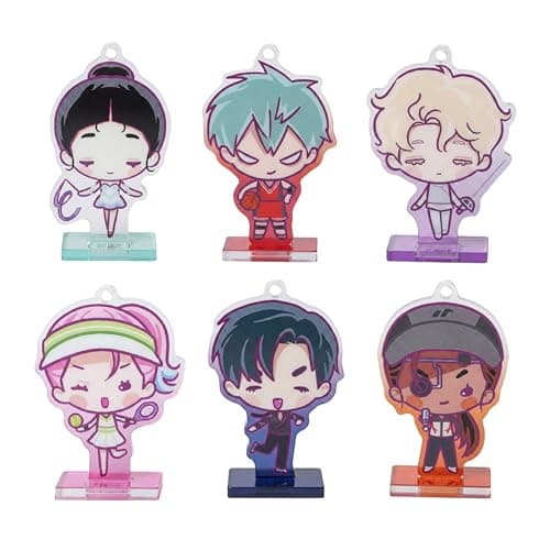 Image of YJacuing Alien Stage Passion Love Series Blind Box Acrylic Figure Keychain Official ALNST 3rd Anniversary Merchandise, multicoloured, Single Box, Contains One Random Character