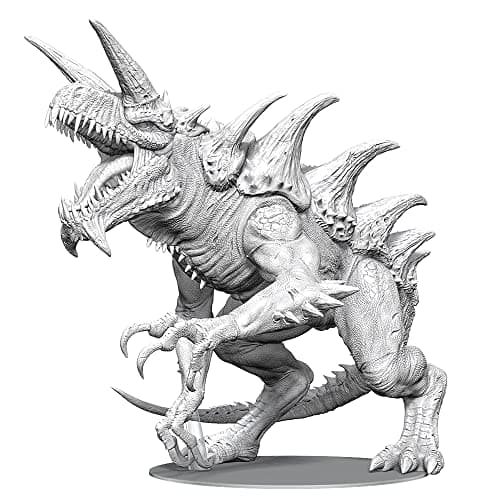 Image of Dungeons & Dragons D&D Nolzur's Marvelous Miniatures: Gargantuan Tarrasque - Unpainted Figure, RPG, Display Or Use with Your Tabletop Roleplaying Games