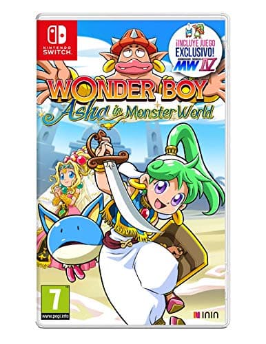 Image of JustForGames WONDER BOY ASHA IN MONSTER WORLD - SWITCH