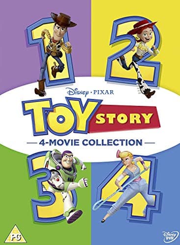 Image of Disney & Pixar's Toy Story 1-4 Boxset [DVD] [2019]