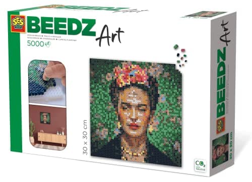 Image of SES Creative 06011 Beedz Art-Frida Kahlo 5000 Iron on Beads, Various Colours