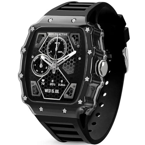 Image of Reflex Active Series 51 Black Strap Smart Calling Watch